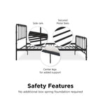 Letto in metallo Sandy Farmhouse