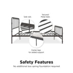 Letto in metallo Sandy Farmhouse