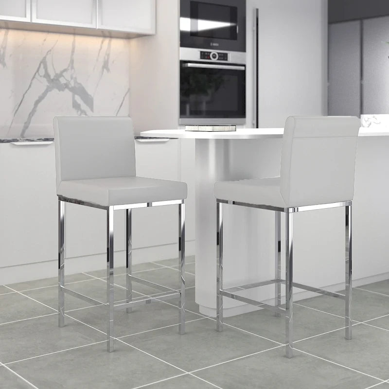 Set di 2 Sgabelli da Bancone Moderni - N/A
