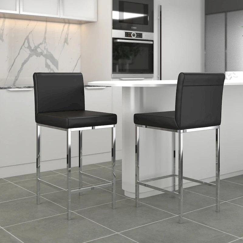 Set di 2 Sgabelli da Bancone Moderni - N/A