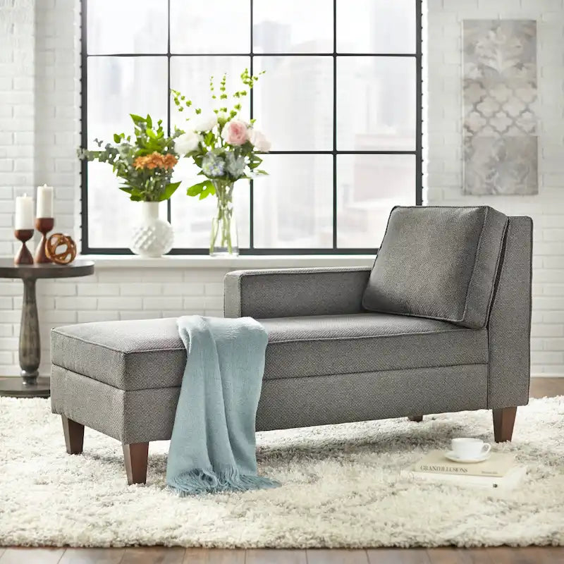 Chaise longue contenitore zenzero