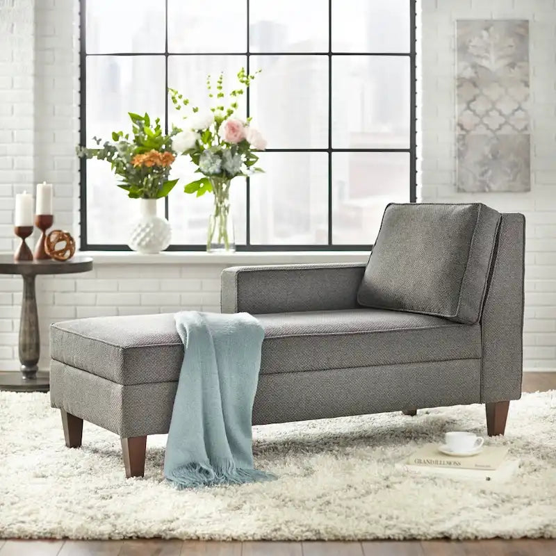 Chaise longue contenitore zenzero
