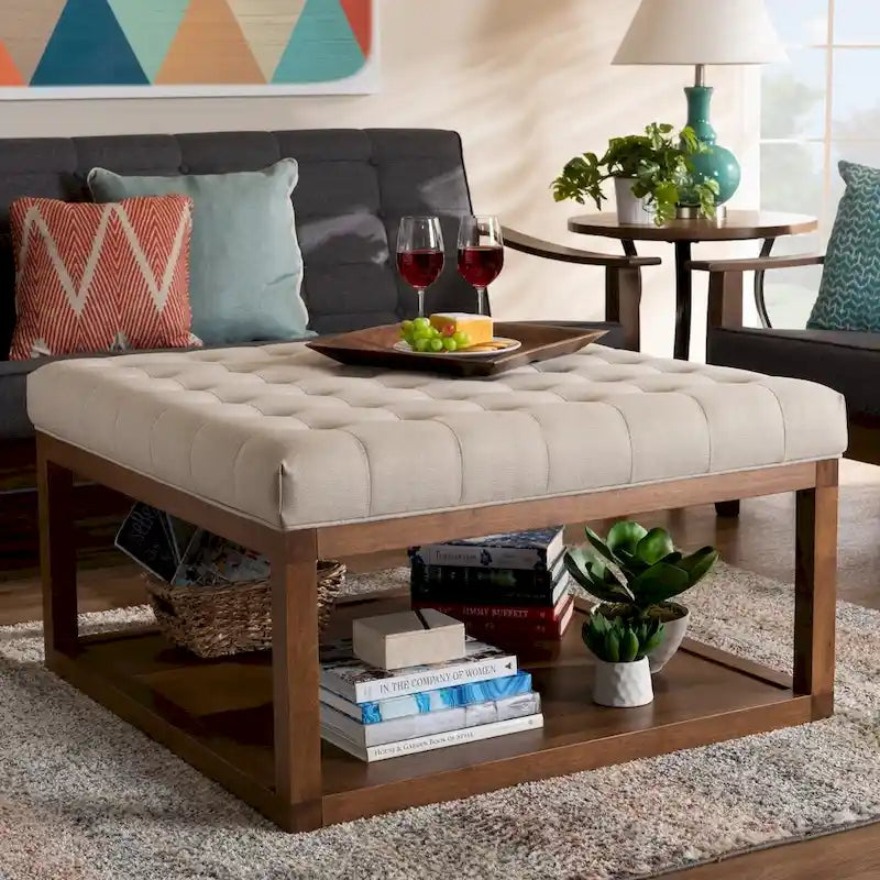  Jularp Upholstered Cocktail Ottoman