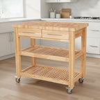  Pro Chef Work Station Natural All Wood