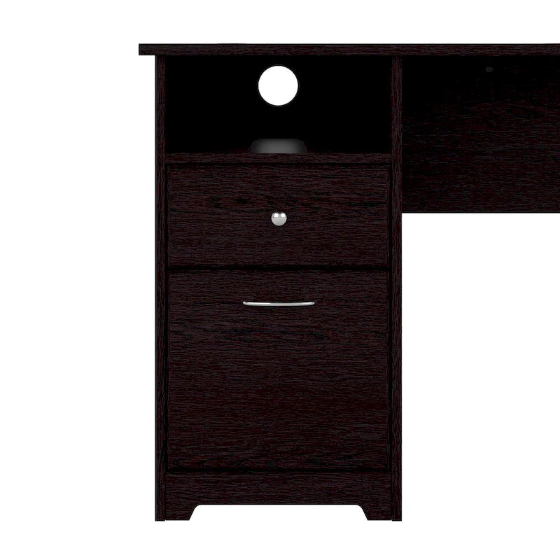 Scrivania da 60W con Cassetti e Spazio di Archiviazione - Ufficio Domestico in Stile Transizionale