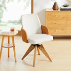 Mid-century Modern Upholstered Home Office Desk Chair