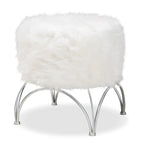 Pouf imbottito moderno e contemporaneo Coburn