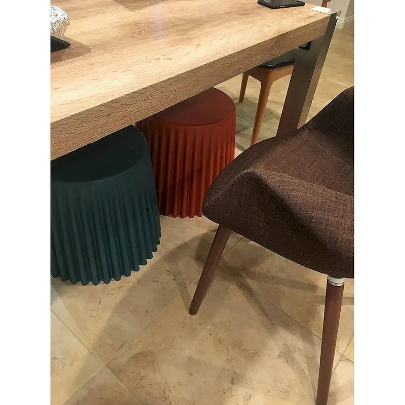 Sedie impilabili moderne per ristorante Tavolino impilabile Cupcake per soggiorno, sala relax, vanità, camera da letto, ufficio senza schienale