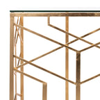 Consolle in foglia d'oro - 119 cm L x 39 cm P x 76 cm H