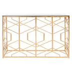 Consolle in foglia d'oro - 119 cm L x 39 cm P x 76 cm H