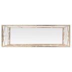 Consolle in foglia d'oro - 119 cm L x 39 cm P x 76 cm H