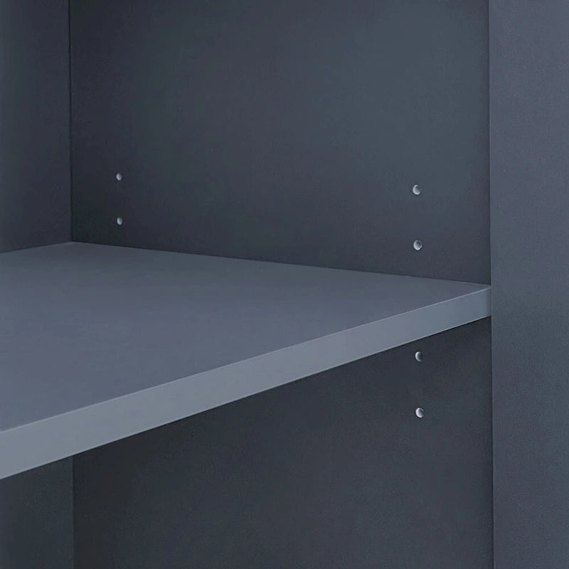 Credenza con motivo a onde, 2 ante e 2 cassetti, regolabile, adatta per studio, ingresso e soggiorno