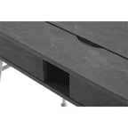 Scrivania moderna Alcove con ampio cassetto a scomparti