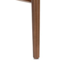 Sedia da pranzo Mid-Century con schienale a fusi e struttura in legno massello - Rovere, Noce o Nero