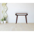 Consolle in Legno Massello Stile Nordico - Finitura Castagno